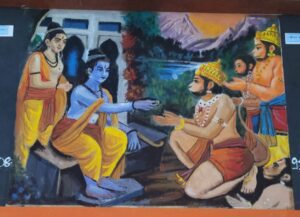 IMG-20240122-WA0005-300x217 श्री राम मंदिर और परिसर में आकर्षक रंगोली : सतीश फोपलिया