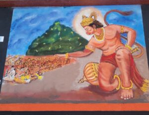IMG-20240122-WA0007-300x232 श्री राम मंदिर और परिसर में आकर्षक रंगोली : सतीश फोपलिया