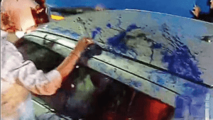 The-vehicle-in-which-Wagle-was-travelling-was-attacked-300x169 कला और अभिव्यक्ति की आजादी पर हो रहे हमलों की जलेसं द्वारा निंदा, कड़ी कारवाई की मांग