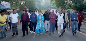 0T7A3230-300x143 पीसीएमसी ने चुनाव से पहले मतदाता जागरूकता बढ़ाने के लिए ‘वॉकथॉन फॉर वोटिंग’ का आयोजन किया
