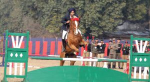 H20250119175497-300x165 एनसीसी गणतंत्र दिवस शिविर 2025 में भाग लेने वाले कैडेटों द्वारा ‘हॉर्स शो’