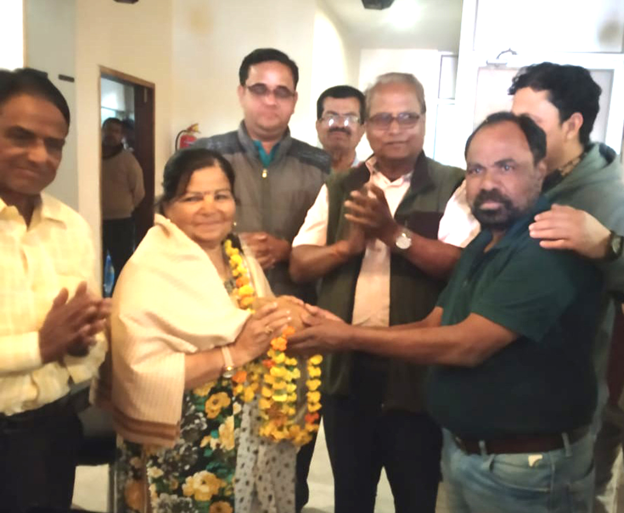 Suvarna Jadhav Sammanit