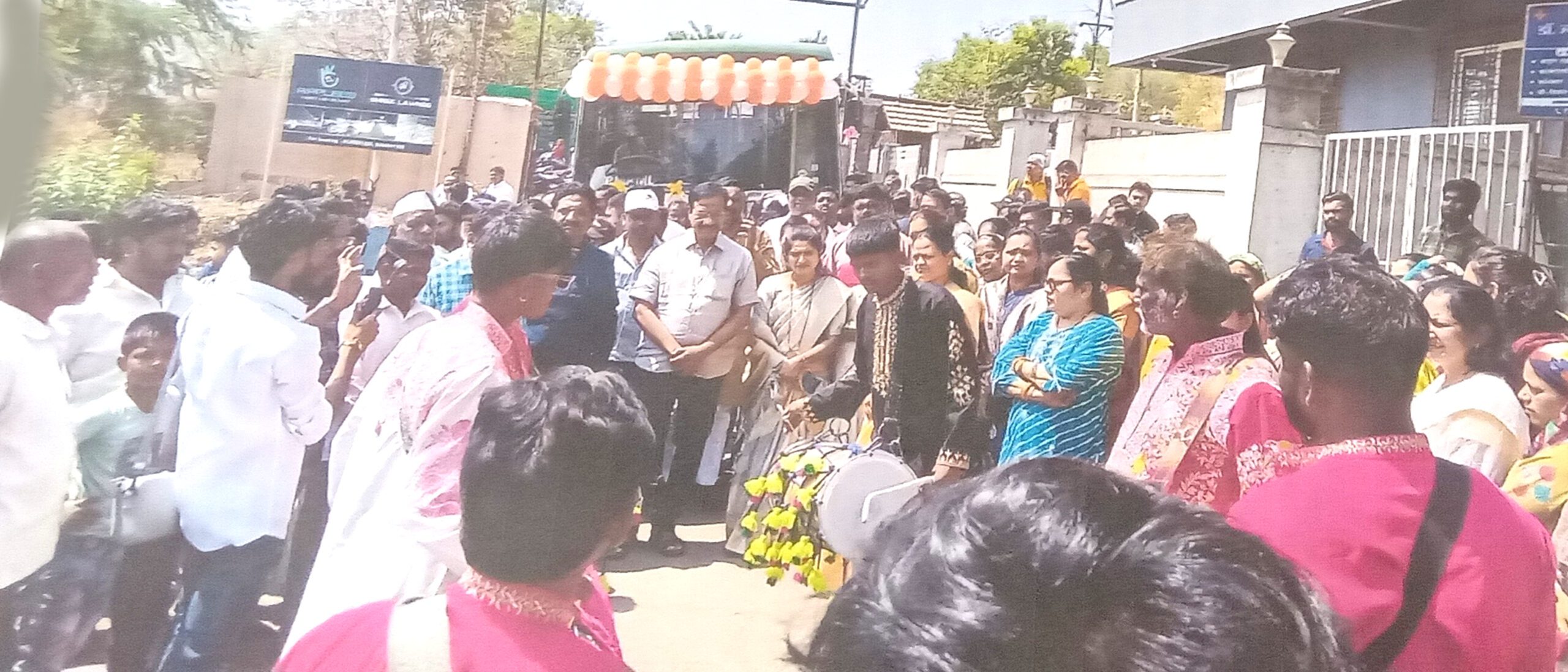 स्वामी नारायण मंदिर से दत्त नगर होकर स्वारगेट के लिए पीएमपीएनएल की बस सेवा शुरू 1 Bus Seva