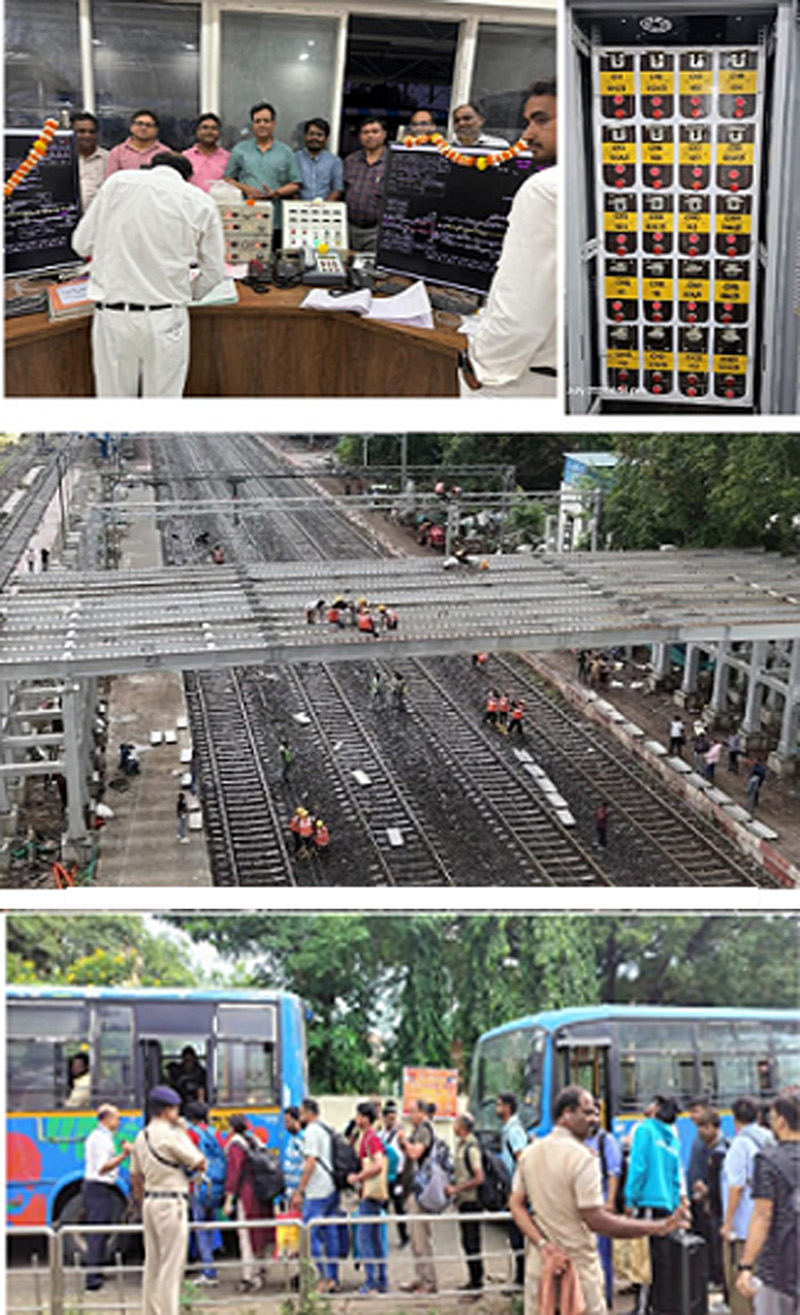 Hadapsar Railway Station Works